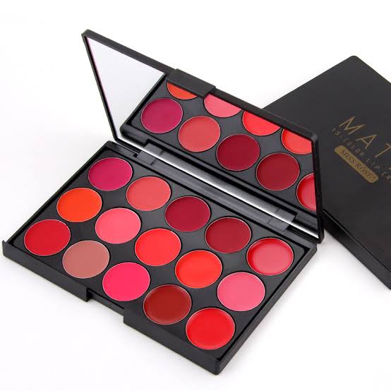15 Colors Matte Lipstick Palette Waterproof - Image 3