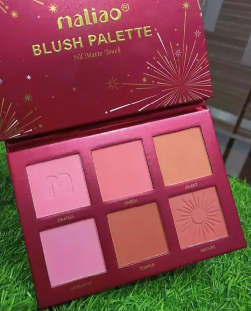 Maliao 6 Colours Blush Palette